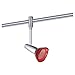 Produktbild Phantom Spot Barelli 50W GZ10 Chrom matt / Rot transparent