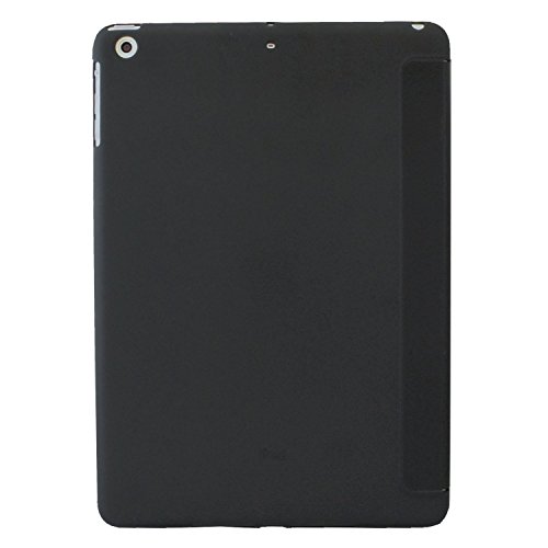 Khomo iPad Mini 1, 2, 3 Hülle Case Schwarzes Transparent Gehäuse mit doppelten Schutz ultra dünn und leicht, Smart Cover – Clear Black - 2