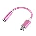 Produktbild VEMOW USB 3.1 Typ-C USB-C bis 3,5 mm Audio Speakder Mikrofon Buchse Adapter für Le Max 2 Pro Letv LeEco