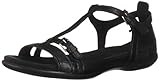  ECCO Damen Flash Riemchensandalen, Schwarz (Black 1001), 37 EU