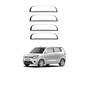 KELIC Chrome Door Handles Covers 4 Pc for Maruti Wagon R