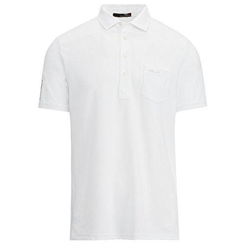 Preisvergleich Produktbild Ralph Lauren RLX Custom Fit Tech Piqué Polo Pure White M