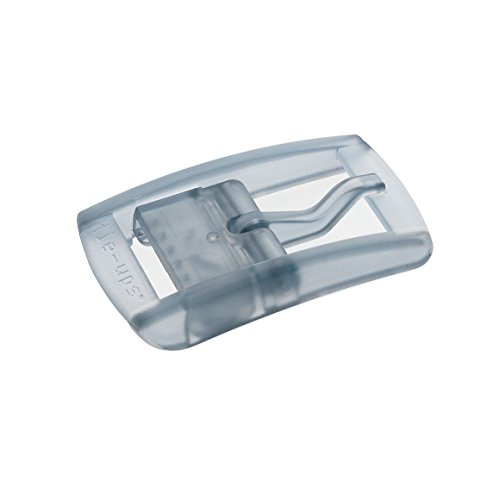 Preisvergleich Produktbild tie-ups -buckle in durchsichtigen Kunststoff BASIC BAUHAUS LIGHTGREY