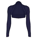  WearAll - Torera - para Mujer Negro Azul Marino 42