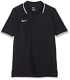 Regular fit Nike Y Polo TM Club19 SS Shirt, Unisex niños, Black/(White), M