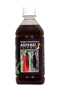 Adivasi Mahadev Herbal Hair Fall Promotes Hair Growth / For Hair fall Control - 500 ml