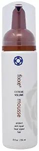 Thermafuse Fixxe Volume Mousse Protect & Repair Heat Styled Hair 8 Oz