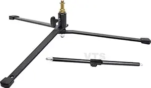 VTS Portable Low Height Back Light Floor Stand w/Extension(Two Section) for Photo Video Studio Shooting Photography Purpose - 3' (90cm)