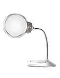 ★ [Características máximas] Las luces LED de eficiencia ultraalta pueden mejorar en gran medida la calidad de la imagen incluso en condiciones de poca luz: ideales para la lectura diurna y nocturna, lentes ópticas de alta calidad, resistentes a los arañazos, las lentes de cristal verdadero son más claras que las lentes acrílicas, corrección de color Adecuado para personas mayores con ojos envejecidos y degeneración macular.