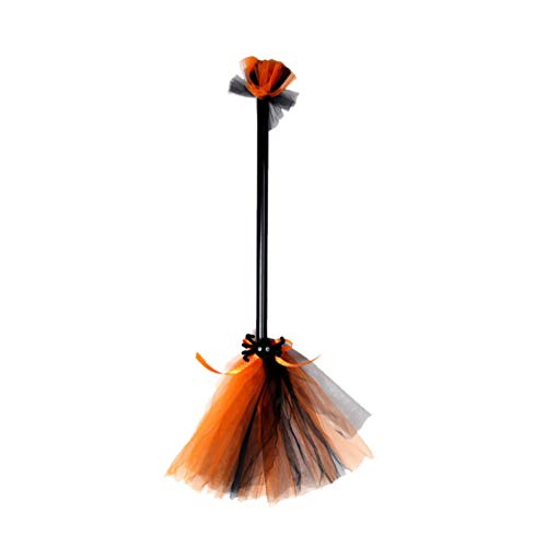 Amosfun Halloween bruja bruja disfraz Broomstick Fiesta Cosplay...