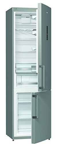 Gorenje RK 6202 LX Khl-Gefrier-Kombination / A++ / Hhe 200 cm / Khlen: 256 L / Gefrieren: 95 L / FrostLess / CrispZone mit Feuchteregler / Anti Fingerprint