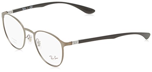 Preisvergleich Produktbild Ray-Ban Unisex-Erwachsene Brillengestell RX6355, Schwarz (Negro), 50