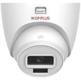 Cp Plus 2Mp Ip (Network) Wired Indoor Dome Camera + Night Vision + Cmos Image Sensor With 3.6Mm Lens - 30Mtr,Cp-Unc-Da21Pl3-Y - 1080P