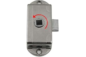 PRO-STYLING DESIGN FOR PERFECTION Drehstangenschloss Schloss Links - für Schrank Bad Wohnwagen Wohnmobil Caravan Türschloss