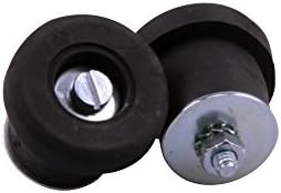 Velox Rubber Screw-On Bar End Plugs