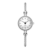 Gaddrt Uhren vansvar beiläufige Quarz-Edelstahlband-Armband-Uhr-analoge Armbanduhr Quartz Uhr (A)