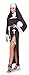 Price comparison product image Folat 21945 Sexy Nun Costume (Small/Medium)