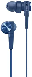 Sony MDR-XB55 Wired in Ear Headphone Without Mic (Blue)