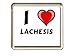 Produktbild Ich liebe Lachesis Kühlschrankmagnet (Vorname/Zuname/Spitzname)