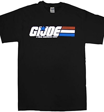 8tees - GI Joe Real American Hero T-Shirt -L, color Black