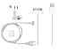 Produktbild Original Apple iPad - iPhone - iPod - USB Power Adapter - Netzteil - Ladegerät - 10W mit Apple Stromkabel und Apple Dock Connector auf USB Kabel in der original Apple Verkaufsverpackung - keine Import Ware - 100% Original von Apple