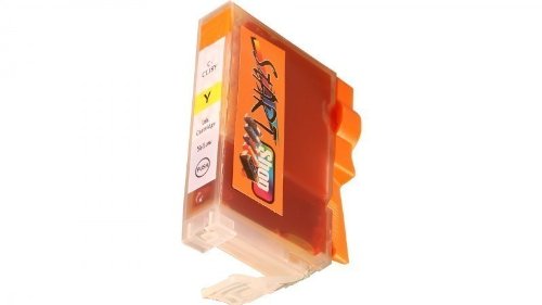 Start - 1 cartouche d encre compatible - Jaune - Convient aux mod  les Canon Pixma IP 4200  IP 4300  IP 4500  IP 5200  IP 5200R  IP 5300 MP 500 530 600 600R 800 800R 810 830 - Puce int  gr  e comme    l origine
