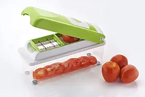 The Little Big MULTIPURPOSE VEGETABLE AND FRUIT CHOPPER CUTTER GRATER SLICER With 12 Blades