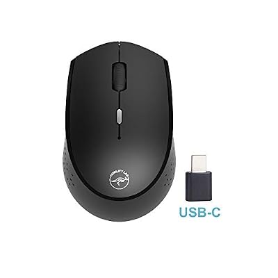 Mobility Lab ML311449 Souris Optique sans Fil USB-C pour Mac/PC Noir