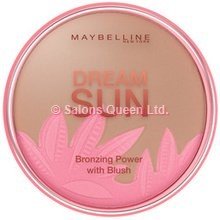 Maybelline Dream Sun Bronzing Powder with Blush Number 09, Golden Tropics 16 g
