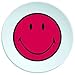Produktbild zak! Designs 6662-0323 Smiley Teller, Tief, 20 cm, Grenadine/weiß