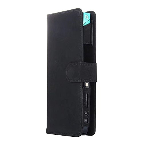 Preisvergleich Produktbild Iqos-E-Zigarettenetui, Lederimitat schwarz