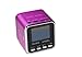 Produktbild BLUEBD@ MUSIC ANGEL (Original) -pink-tragbarer mini Stereo Lautsprecher / Boxen / Soundstation / Lautsprechersystem mit eingebautem Radio, Wecker, Uhr, USB-Slot, Micro-SD Kartenslot
