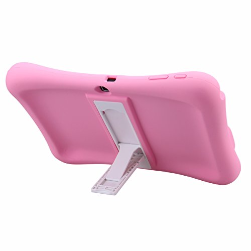 NEWSTYLE Samsung Galaxy Tab 4 10.1 Kinderfreundliche Silikon Hülle Schutzhülle Tasche Case für Samsung Tab 4 SM-T530/T531/T535 (10,1 Zoll) – Pink - 2