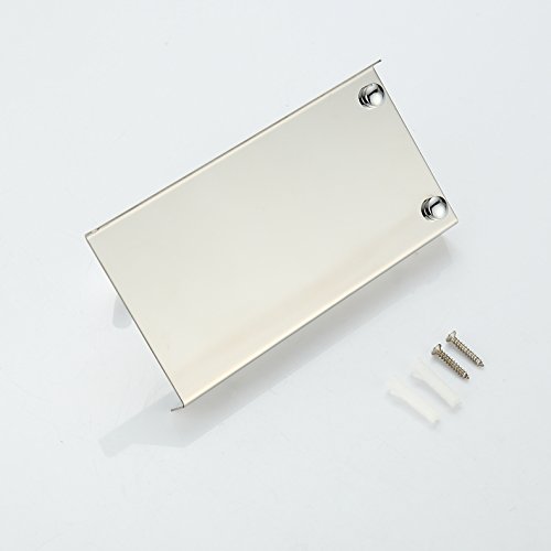 Aothpher Wand-Toilettenpapierhalter Telefonborad,Edelstahl rostfrei,glanzpoliert Chrom - 5