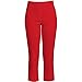 Produktbild 'Ich will Marie' Capri Sommerhose Robell Bengaline Stretchhose bekannt aus TV, Farbe:Rot;Grösse:42