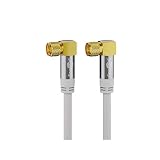 Blindaje de 4 veces mayor (2 x de alta densidad trenzado y 2 x Pantalla) con pantalla de 135 dB Nivel de protección de protección y flexibilidad - blindaje ideal para recepción óptima y transferencia störungslose.