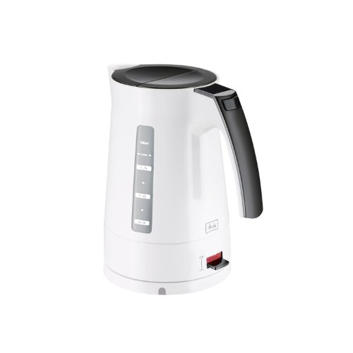 MELITTA ENJOY Aqua 100301 - Wasserkocher - 1.7 Liter, 100301 WH/BK