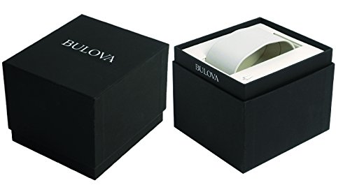 Bulova Precisionist Men's UHF Watch with Black Dial Analogue Display and Silver Stainless Steel Bracelet 98B212