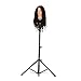 Goodofferplace® Adjustable Tripod Stand For Hairdressing Training Head Mannequin With Carry Bag