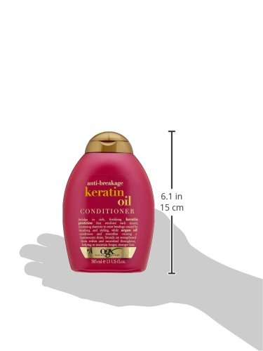 OGX Anti-Breakage Keratin Oil Conditioner, 1er Pack (1 x 385 ml) - 3