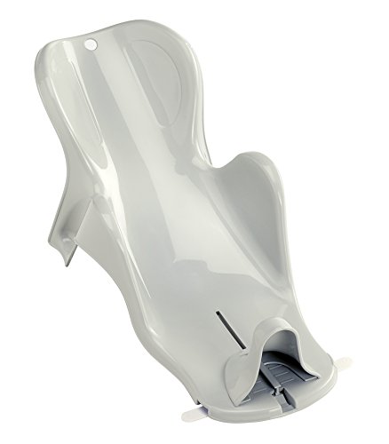 Thermobaby Daphné Badewannen-Babywippe, verstellbar, Grau (Agate)