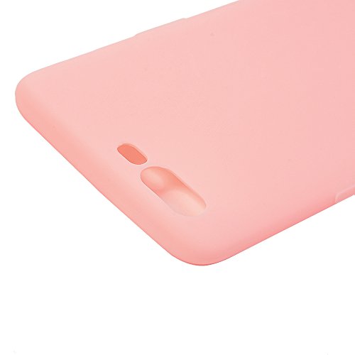 KASOS Funda One Plus 5  Carcasa One Plus 5 Case Silicona TPU Blanda - Color Rosa