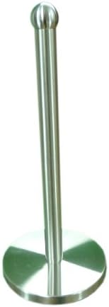 Quality Professional Cookware Silver Stainless Steel Kitchen Roll Holder Stand