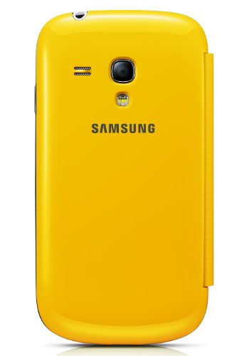 Samsung Flip - Funda para m vil Galaxy S3 Mini Permite hablar con la tapa cerrada sustituye a la tapa trasera amarillo reviews Samsung Flip - Funda para m vil Galaxy S3 Mini Permite hablar con la tapa cerrada sustituye a la tapa trasera amarillo