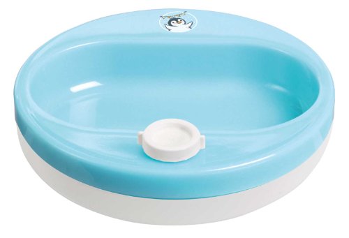 Bébé-jou Hot Water Plate Penguin (Turquoise)