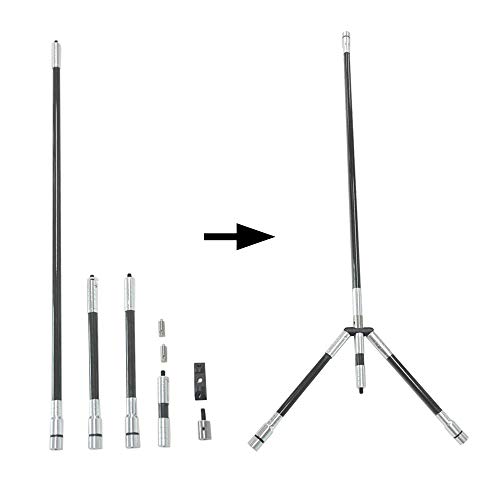 AMEYXGS Tir à l'arc Stabilisateur D'équilibre d'arc Balance Rod Inclure la Tige Latérale de La Tige Principale pour La Chasse et Le Tir