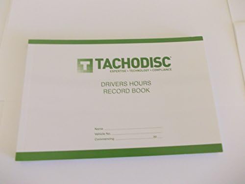 Tachodisc Drivers' Hours Record Pad