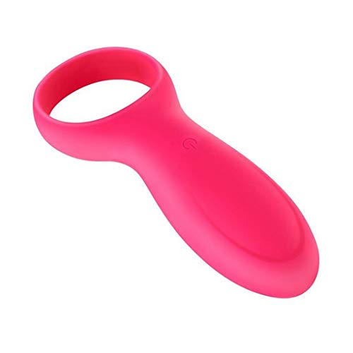 Preisvergleich Produktbild CJH Vibrierender Ring Männlicher langlebiger Verschluss Feiner Ring Rot