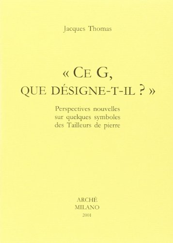 Ce G., que désigne-t-il ? Ce G., que désigne-t-il ?
