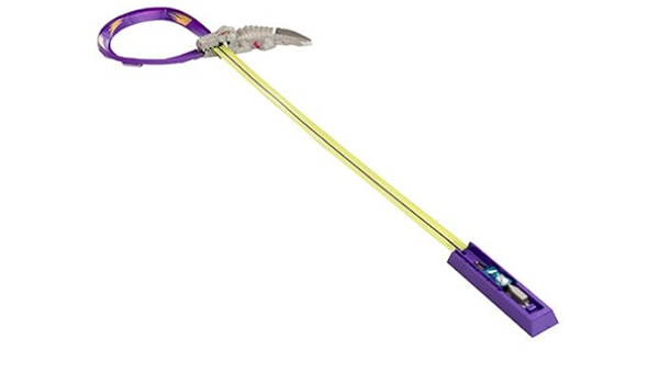 hot wheels crocodile crunch track set